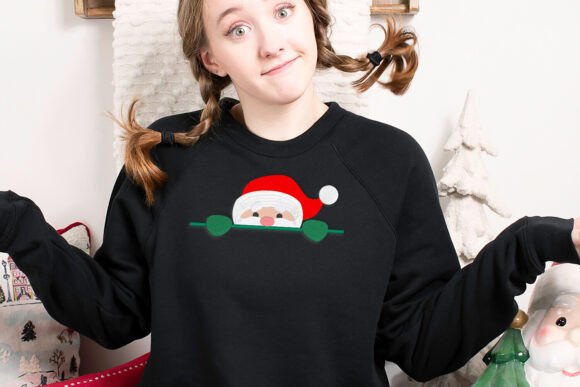 Peeking Santa Embroidery: A Designer’s Review