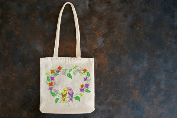 Review: Birds on Flowers Embroidery Design for Craft Fairs