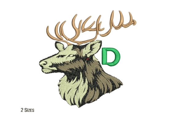 Review: Deer Head Embroidery Design for Craft Fairs