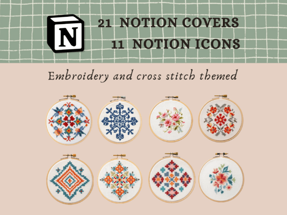 Review: Embroidery and Cross Stitch Notion Icons