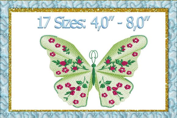 Review: Rippled Butterfly Machine Embroidery for Boutique Sweatshirts