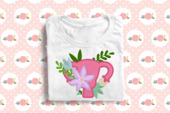 Review: Uterus with Flowers Applique Embroidery Design
