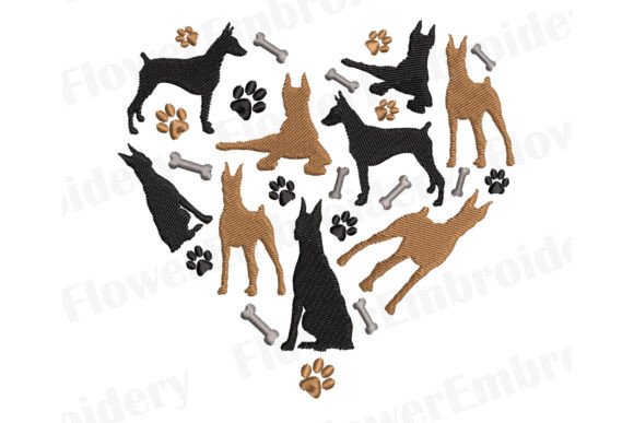 Reviewing I Love Doberman Machine Embroidery for Real Projects