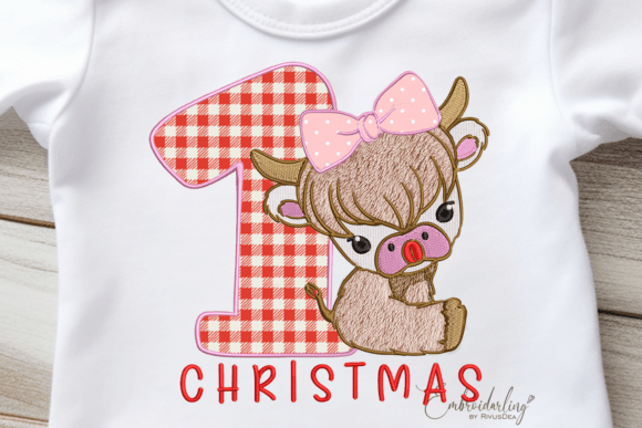 Reviewing My 1st Christmas Embroidery Applique for Business
