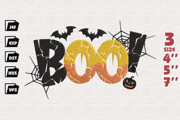 Reviewing the Boo Embroidery Design for Custom Gifts