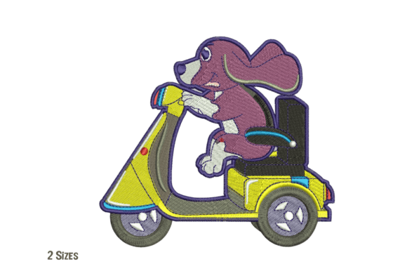 Reviewing the Dog Mobility Embroidery Design