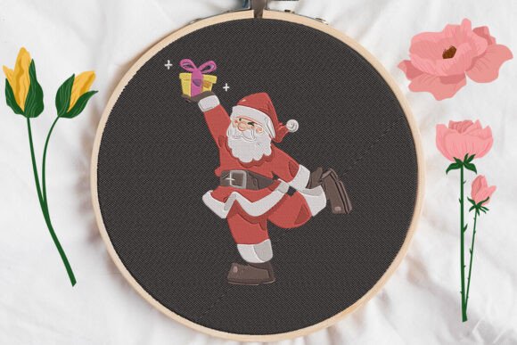 Santa Claus Christmas Embroidery: A Designer’s Review