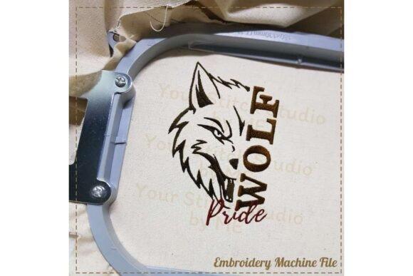Wolf Pride Embroidery Design: A Craft Fair Review